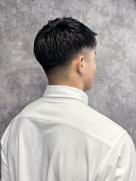 ナナシ(nanac) ビジネスショート　0.8ミリフェード