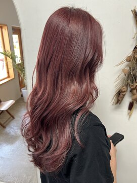 ヘアーデザインサロン スワッグ(Hair design salon SWAG) pinkbeige