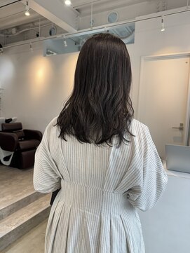 ロカ 表参道(loka) レイヤーカット/グレージュ[表参道/ブリーチ/ハイライト]Mai