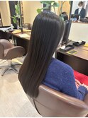 暗めアッシュベージュ◇ツヤ髪