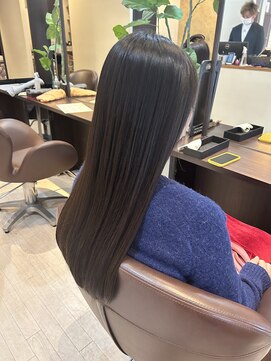 クレドヘアー(CRED HAIR) 暗めアッシュベージュ◇ツヤ髪