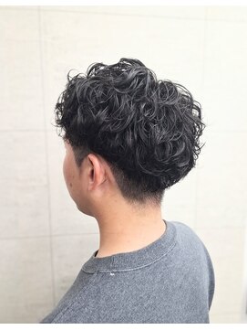 ノミネーション(Nomination) ツーブロショート×無造作スパイラルパーマ