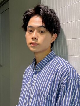 ハニー 町田(HONEY) アップバング スパイキーショート マッシュ ニュアンスパーマ