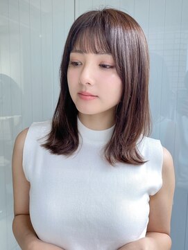 エトラ 渋谷店(etora) 小顔 美髪 レイヤーカット イメチェン ワイドバング"
