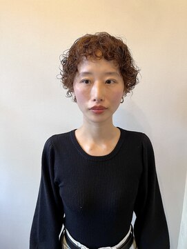 ライド ヘアー(RIDE HAIR) ショートヘア　クルクルパーマ
