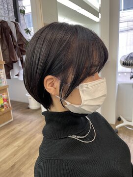 アメリ(Ameri) -Ameri-藤川☆丸みショートボブ【浜町/ショート/ボブ/髪質改善】