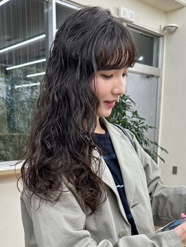 パークレーン アイス イヴェン(park lane ICI yeven) ロングパーマ　外国人風パーマ　韓国　グランジパーマ　海外