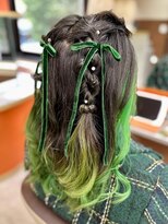 エターナルバイマティーナ(Eternal by MATINA)&nbsp;【推し活リボンハーフツイン】池袋美容室