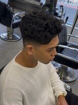 グルーマーズトウキョウ(GROOMER/S TOKYO)&nbsp;ラルフカールブルーブラックメンズスパイキーショートmen's
