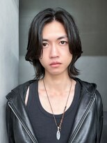 アルバム 渋谷パルコ(ALBUM) ブルーブラックスペインカールフェザーパーマ_F30121