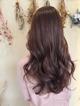 リブレ ジュネス 郡山堤下店(Libre jeunesse) 艶感が増す オレンジカラー