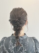 キハコ 豊橋岩田店(KIHACO)&nbsp;【ヘアセット】編み下ろし♪