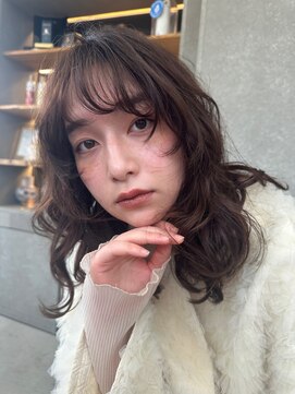 ロンド ボーイ 表参道(Lond BOY) ミニウルフレイヤーカット顔周り前髪韓国ショートボブ