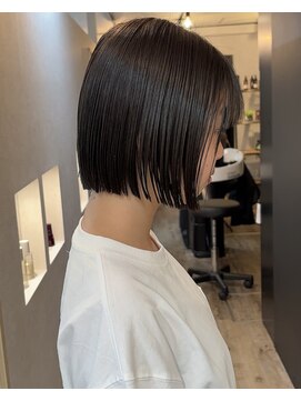 シュガー バイ エクラート 立川南口店(SUGAR by ECLART) 【切りっぱなしボブ×縮毛矯正】#髪質改善#美髪矯正#縮毛矯正