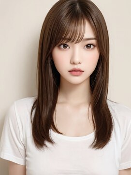 シキサロン 仙台(siki.salon) 仙台/髪質改善/大人ガーリー☆チェリーレッドうる艶ストレートc