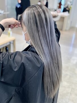 シャルムバイケンジ(Charm.by KENJE) ハイライトカラーグレージュデザインカラーバレイヤージュ銀座