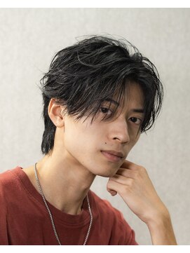 テクト バイアッシュ 吉祥寺店(Tect by Ash) フェザーパーマセンターパート毛流れパーマニュアンスパーマ