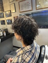 ユーゼンバーバーエアーストリームベース(YUZEN BARBER AIR STREAM BASE)&nbsp;縦落ちツイストスパイラル