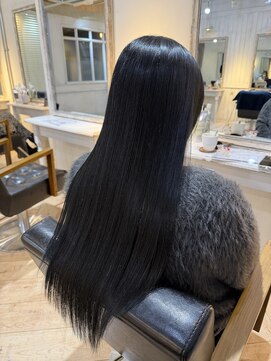 ドラン 京橋店(DRAN) 髪質改善/京橋/ダメージ/ぱやつき/ブルーブラック