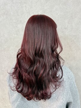 アン ブリーチ 大宮駅東口店(UN BLEACH) ブリーチなしチェリーレッドカラー♪