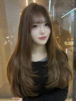 ラビス 池袋(Lovis)&nbsp;《鳥越》黒髪/オリーブグレー/小顔ヘア/ココアベージュ