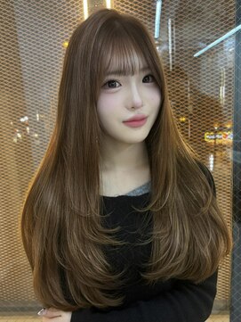 ラビス 池袋(Lovis) 《鳥越》黒髪/オリーブグレー/小顔ヘア/ココアベージュ