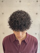 フィッティ 横須賀中央店(fiti)&nbsp;波巻きスパイラルパーマ メンズパーマ メンズ プードルパーマ