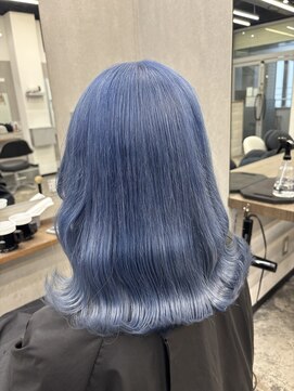 ヘアサロン ドット トウキョウ カラー 町田店(hair salon dot. tokyo color) ダークアッシュ/ミディアムレイヤーカット/町田