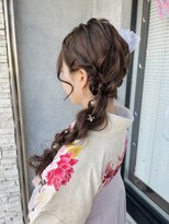 ヘアメイク エンデュー(hair make EnDeux)&nbsp;編みおろし