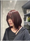 ブリーチなしでできる暖色カラー