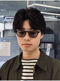 MEN’S/リバースセンターパート/ニュアンスパーマ/藤沢美容院