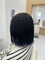 ヘアポジション 五所川原店(HAIR Position)&nbsp;ブルー／ブラック