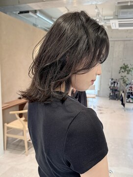ヒイロ(hiilo.) 時短、簡単巻き髪ミディアムレイヤーロブ♪