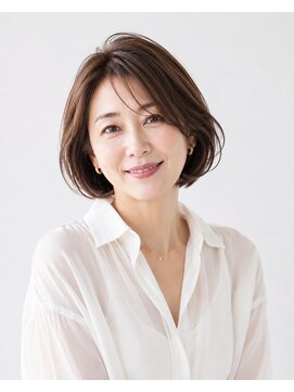 アヴァンス プロデュース バイ エガオ 大阪梅田店(AVANCE. PRODUCED by EGAO) 大人の女性に似合うボブスタイル【髪質改善】