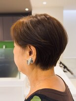 サロンイクエヤマザキ 麻布十番(SALON IKUE YAMAZAKI)&nbsp;ショートカット[麻布十番/似合わせカット/50代/白髪染め]
