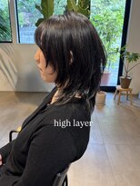 ソーイ ヘアー 平尾(soi hair)&nbsp;high layer・ハッシュカット・ミディアムレイヤー・平尾美容室