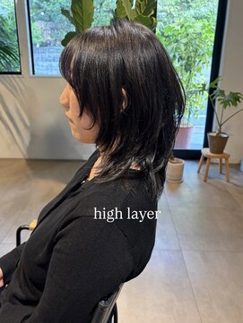 ソーイ ヘアー 平尾(soi hair) high layer・ハッシュカット・ミディアムレイヤー・平尾美容室