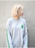 切りっぱなしのハイトーンボブ ☆