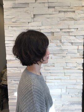 ヘアアンドスパ スロー(hair&spa slow) ふんわりショートボブ♪