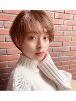 麻布　丸の内　ショート/大人可愛い/上品大人ショート/抜け感