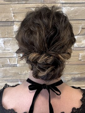 ラナシエン (RanaCien) RanaCien○池田　ルーズアップヘアアレンジ