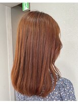 アジールヘア 所沢プロペ通り店(agir hair) オレンジカラー