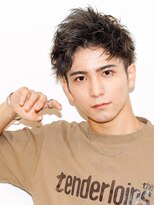 リップス 池袋(LIPPS)&nbsp;ツーブロック刈り上げツイストスパイラルアップバングスピア