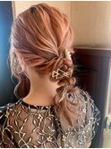 結婚式ヘアセット