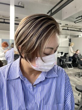 レディアル 大宮(REDEAL ope.) 【白髪手術】　ハイライト　ショートカット　大宮