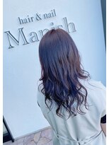 ヘアーアンドネイル マニッシュ(hair&nail Manish) ラベンダーアッシュ