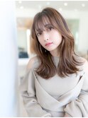 20代30代/大人かわいい/小顔ひし形/ウルフ/ミディアムレイヤー