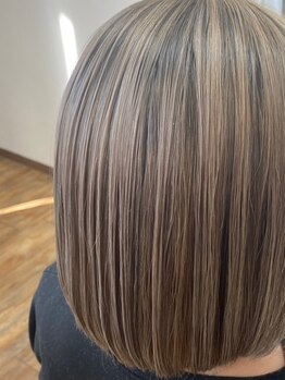 エムスタイル(M-style)の写真/【HOT PEPPER Beauty AWARD 2024～2025 ベストサロン部門 注目サロン選出】お洒落なグレイカラーが大好評*