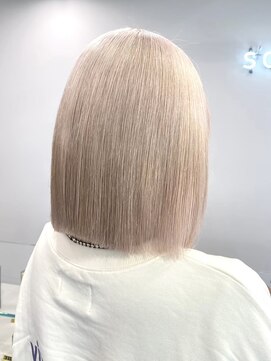 ソル ジングウマエ(SOL JINGUMAE) ミルクティーベージュダブルカラーインナーカラーケアブリーチ