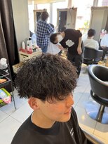 アイズ 海老名(AIZU)&nbsp;波巻きツイストスパイラルパーマ　ツイストスパイラルパーマ